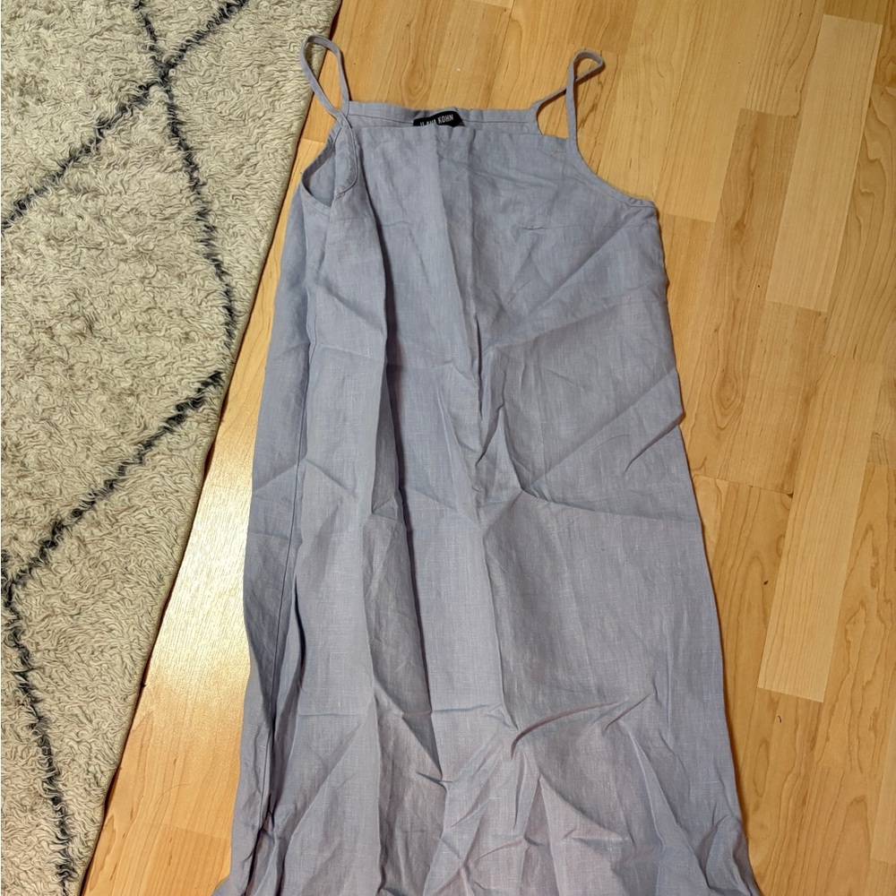 Ilana Kohn Soft Gray blue dress
